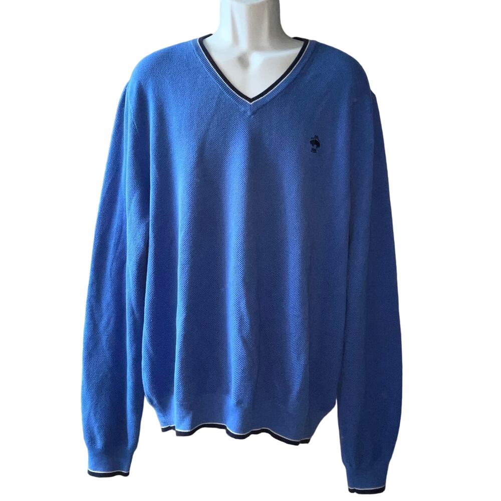 Brooks Brothers Supima Cotton V Neck Sweater Size 2XL